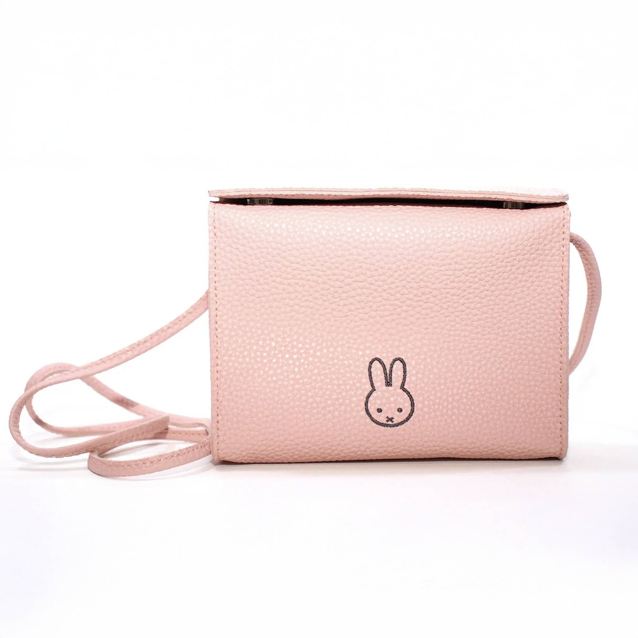 Yuko B - Wholesale Crossbody bag – kids - Miffy Promenade pink children's shoulder bag ©Mercis Bv.