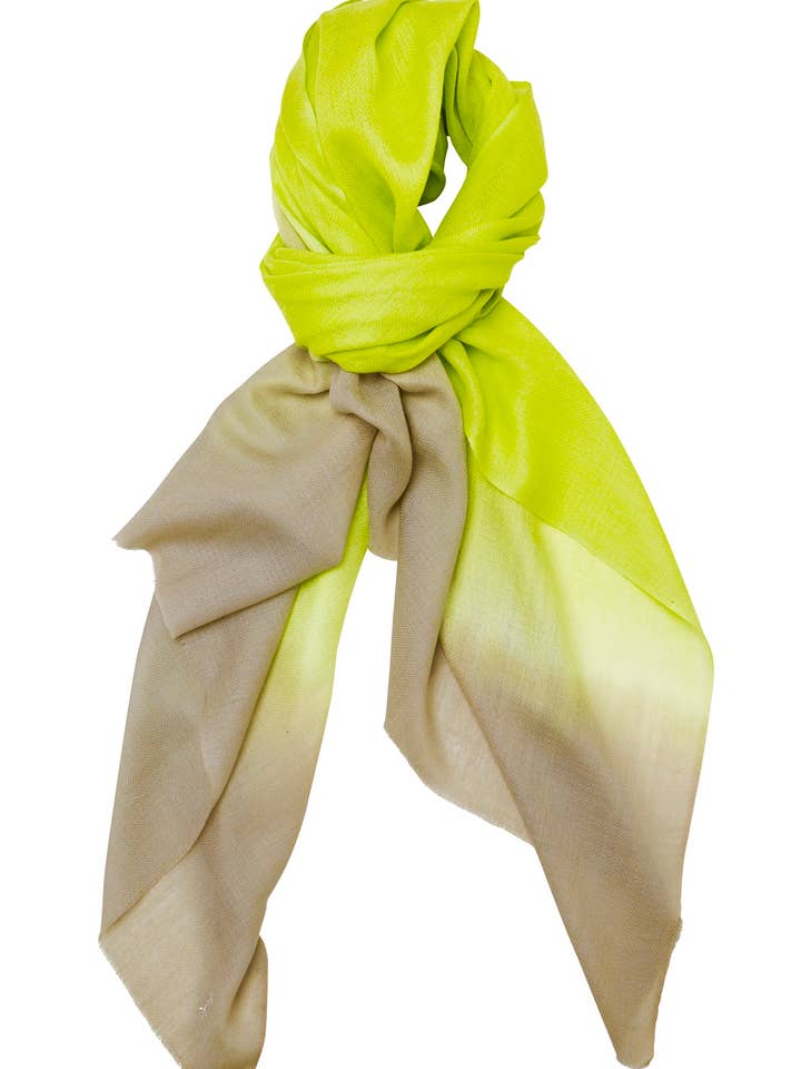 Teinture à tremper vert citron et taupe pour la vente par Tina Sparkle