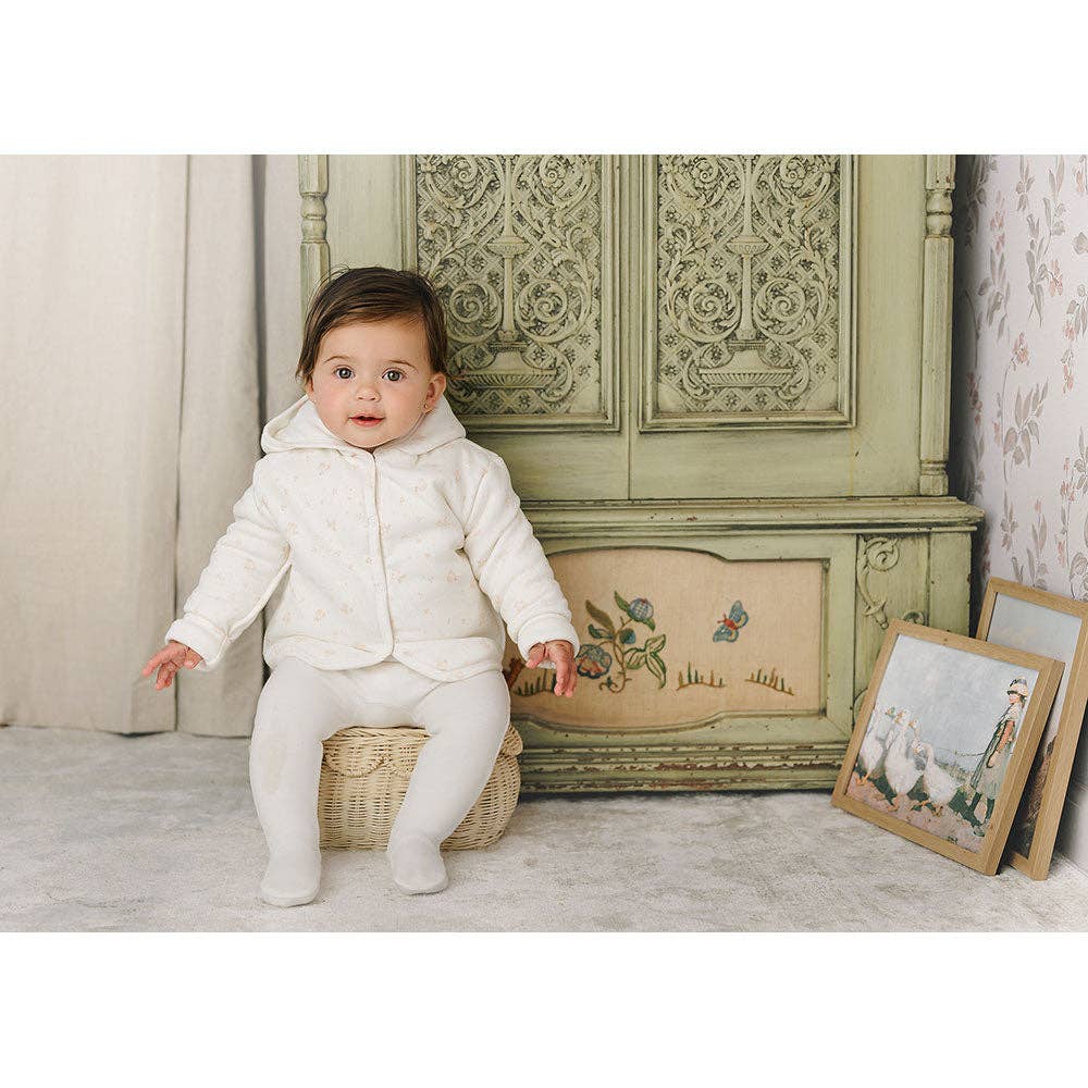 Mon Tresor Bebe – wholesale Clothing set – Baby – Scattered Blossoms Layette Set1