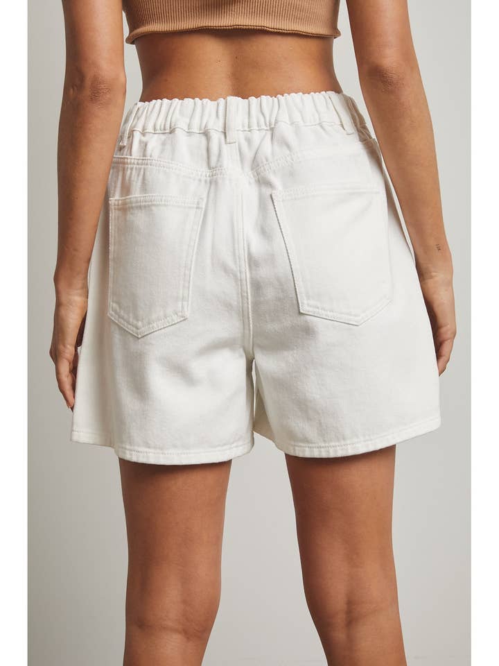 Wishlist Apparel - Wholesale Shorts - Women's - CLASSIC COTTON DENIM SHORTS / WL25-1163614