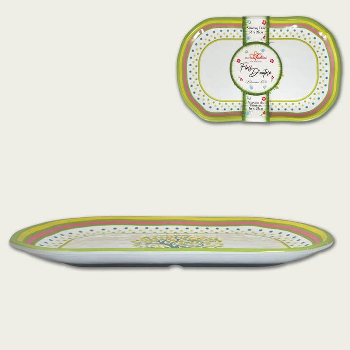 Blomsterbricka D’Autore Sylvia i Melamin för wholesale av ARCA ITALY