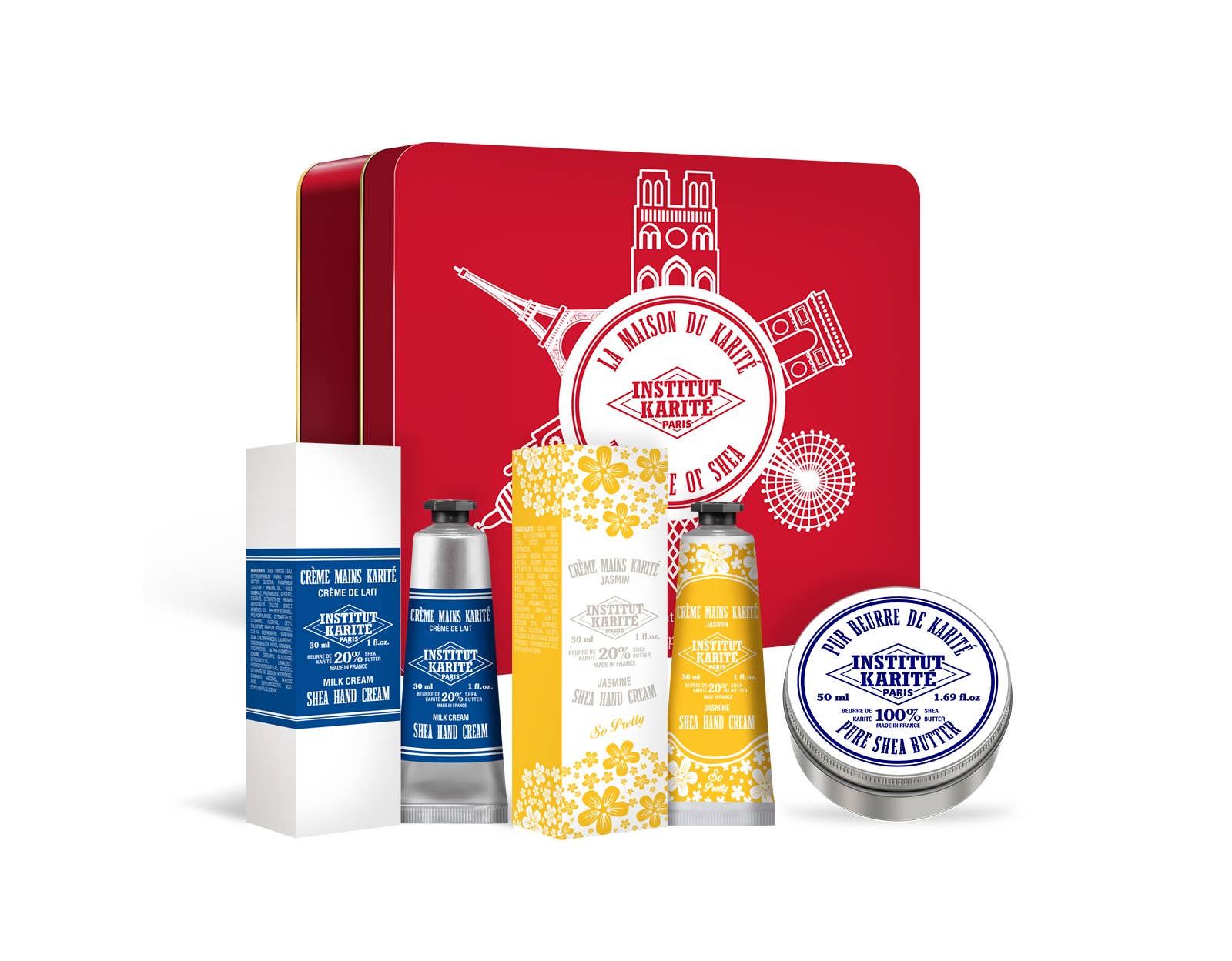 Institut Karité Paris - Wholesale Hand Cream/Lotion - IKP Monuments Mains & BK Metal Box