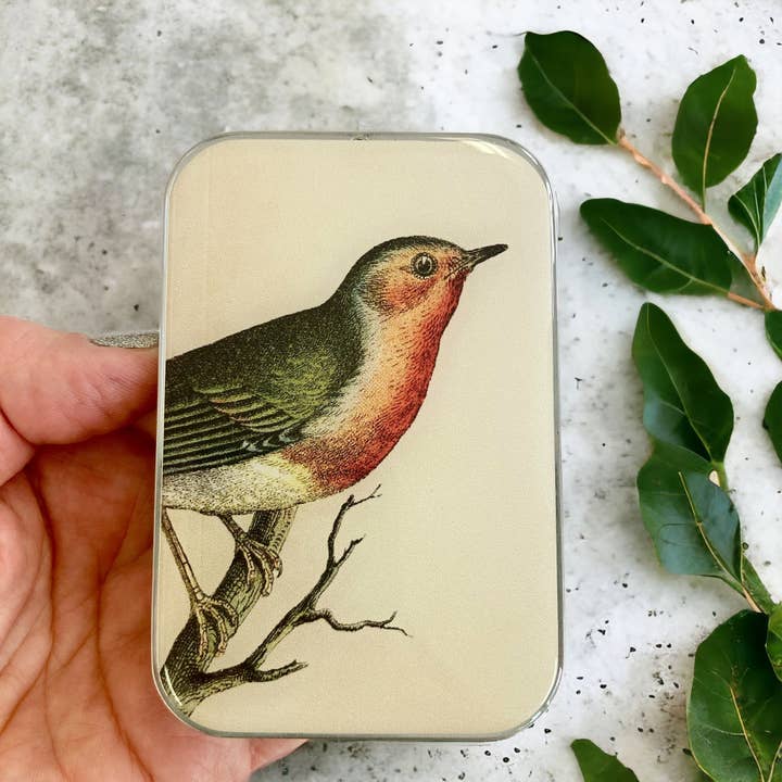 Firefly Notes - Wholesale Knitting/Crochet Supplies - Robin Notions tin (020)