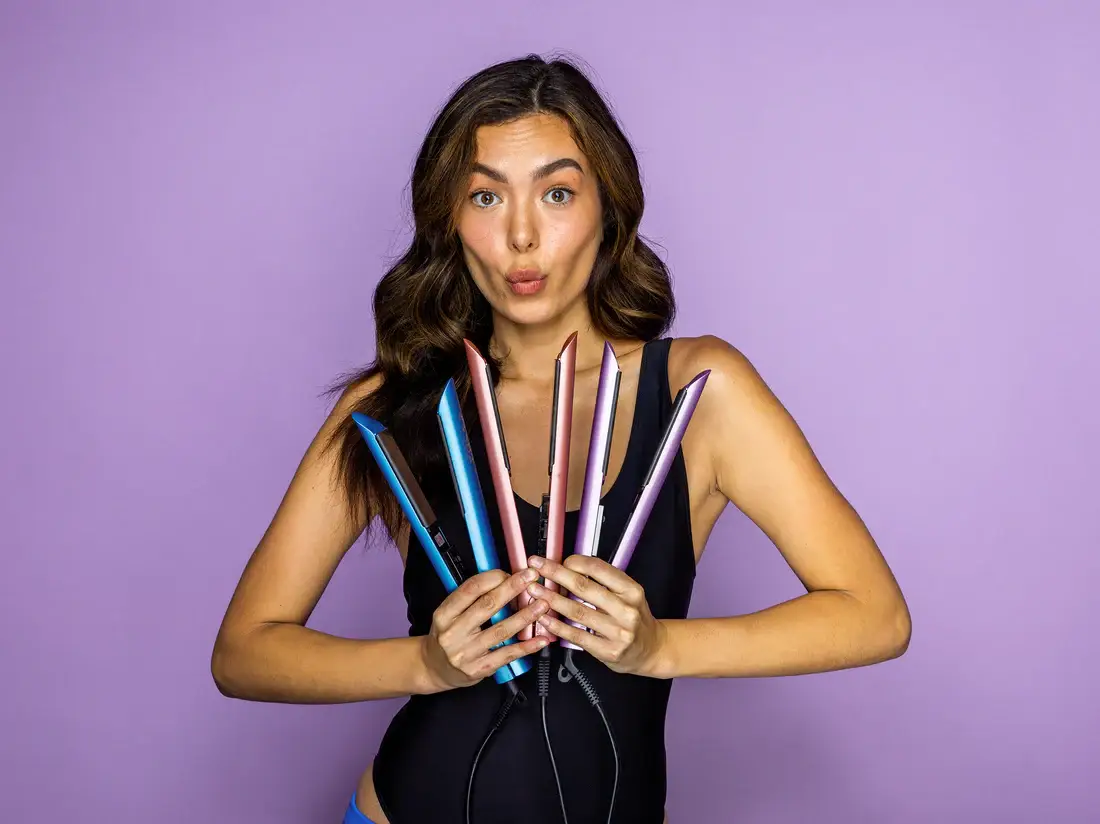 SUTRA® - Wholesale Straightener/Flat Iron - SUTRA® Magno Turbo Flat Iron (Rose Gold)2