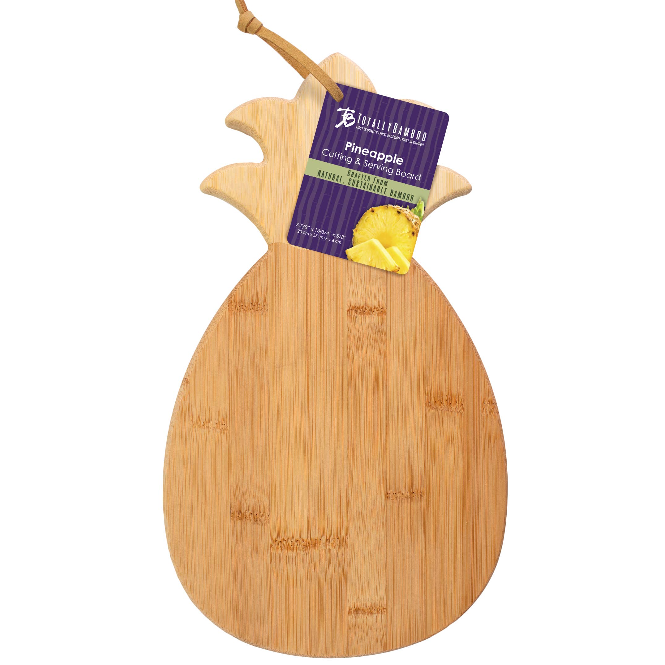 Totally Bamboo - Wholesale Cutting Board - Pineapple Shaped Serving & Cutting Board1
