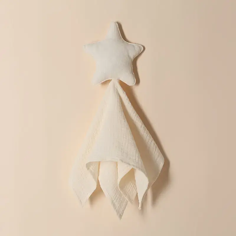 land of petite - Wholesale Security/Cuddle Blanket - Baby - Security Blanket/ Lovey- Star2