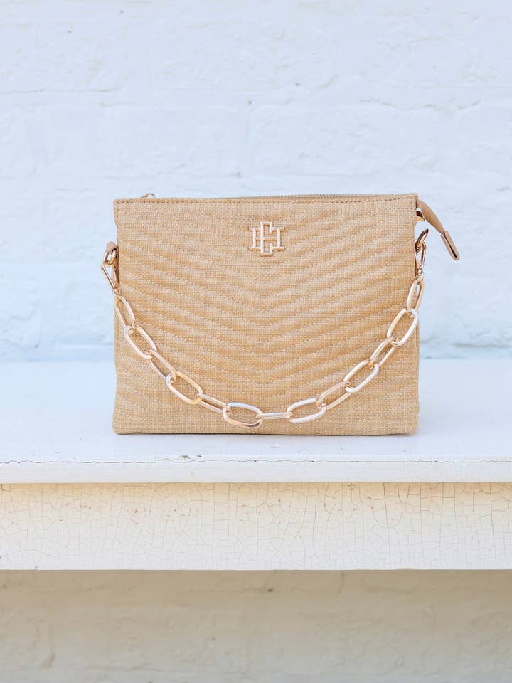 Ariana Crossbody Natural VQ for wholesale by Caroline Hill
