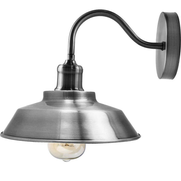 Ledsone - Vente Appliques - Appliques murales en nickel satiné, luminaire mural2