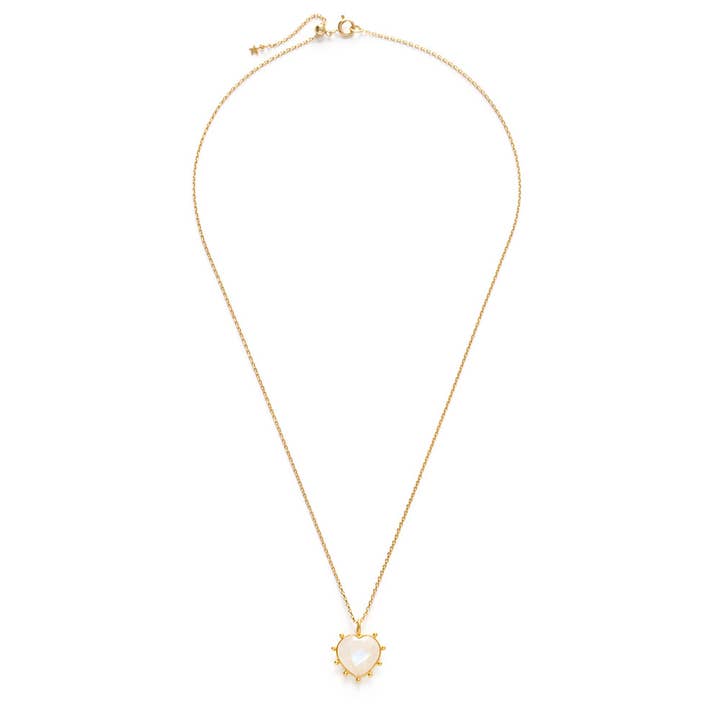 Amano Studio - Wholesale Pendant/Charm Necklace - Gemstone Heart Necklace