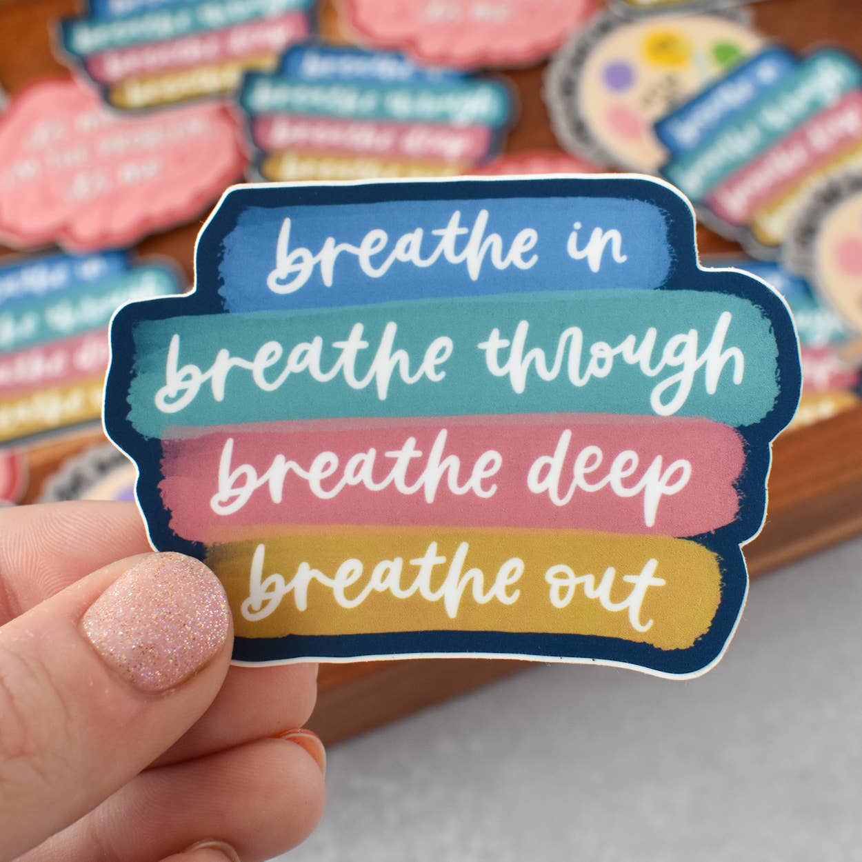 Kyn You Believe It - Wholesale Sticker - Breathe In Breathe Out Sticker1