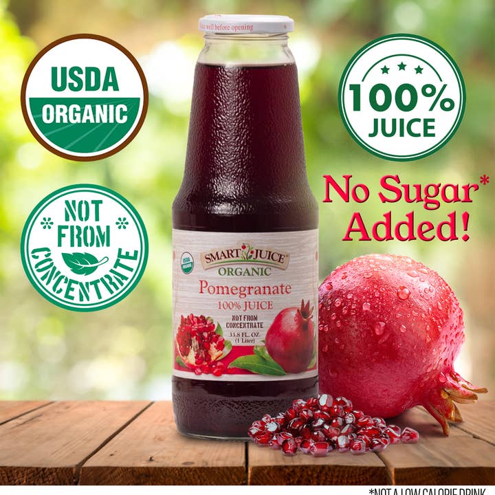 Smart Juice - Wholesale Fruit Juice - Organic Pomegranate Juice