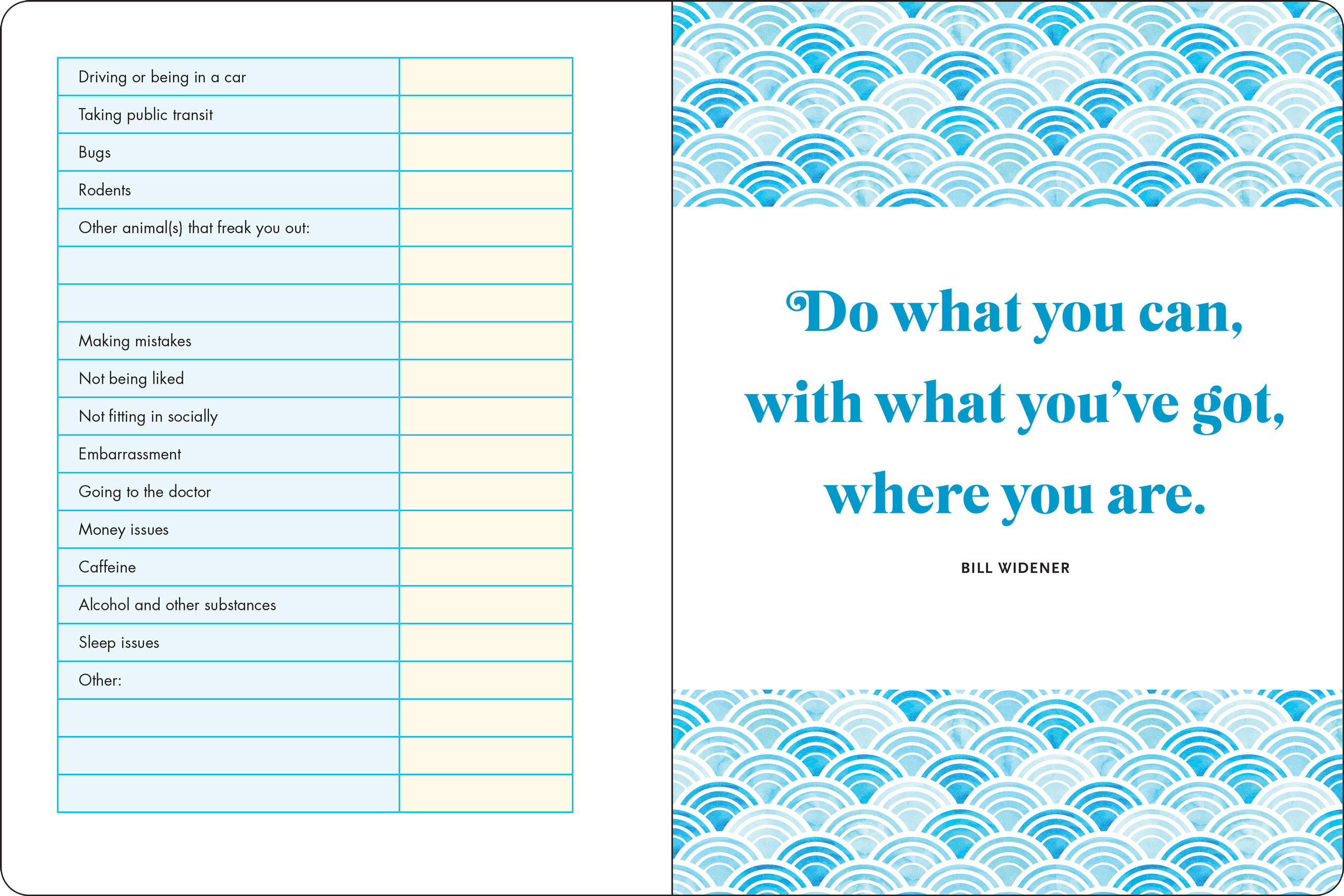 Peter Pauper Press - Vente Journal intime - Anxiété Disparue : Un Journal pour Se Détendre, Se Reposer et Aller de l'Avant6