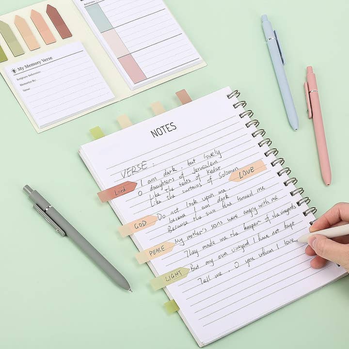 Mr. Pen - Vente Notes autocollantes/post-it - Bloc-notes adhésifs d'étude biblique Mr. Pen - Pack de 2254