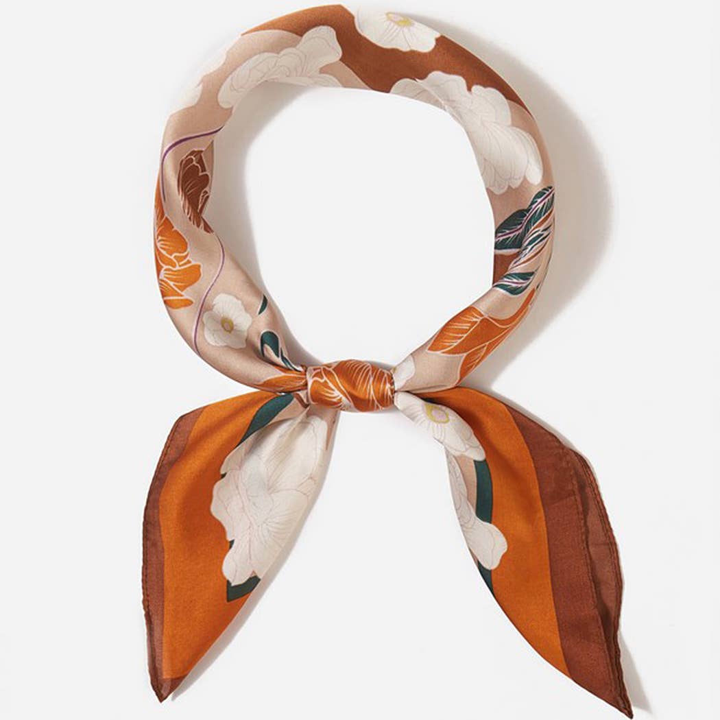 3AM BY H&D ACCESSORIES - Wholesale Bandana - Women's -  Flower Bandana1