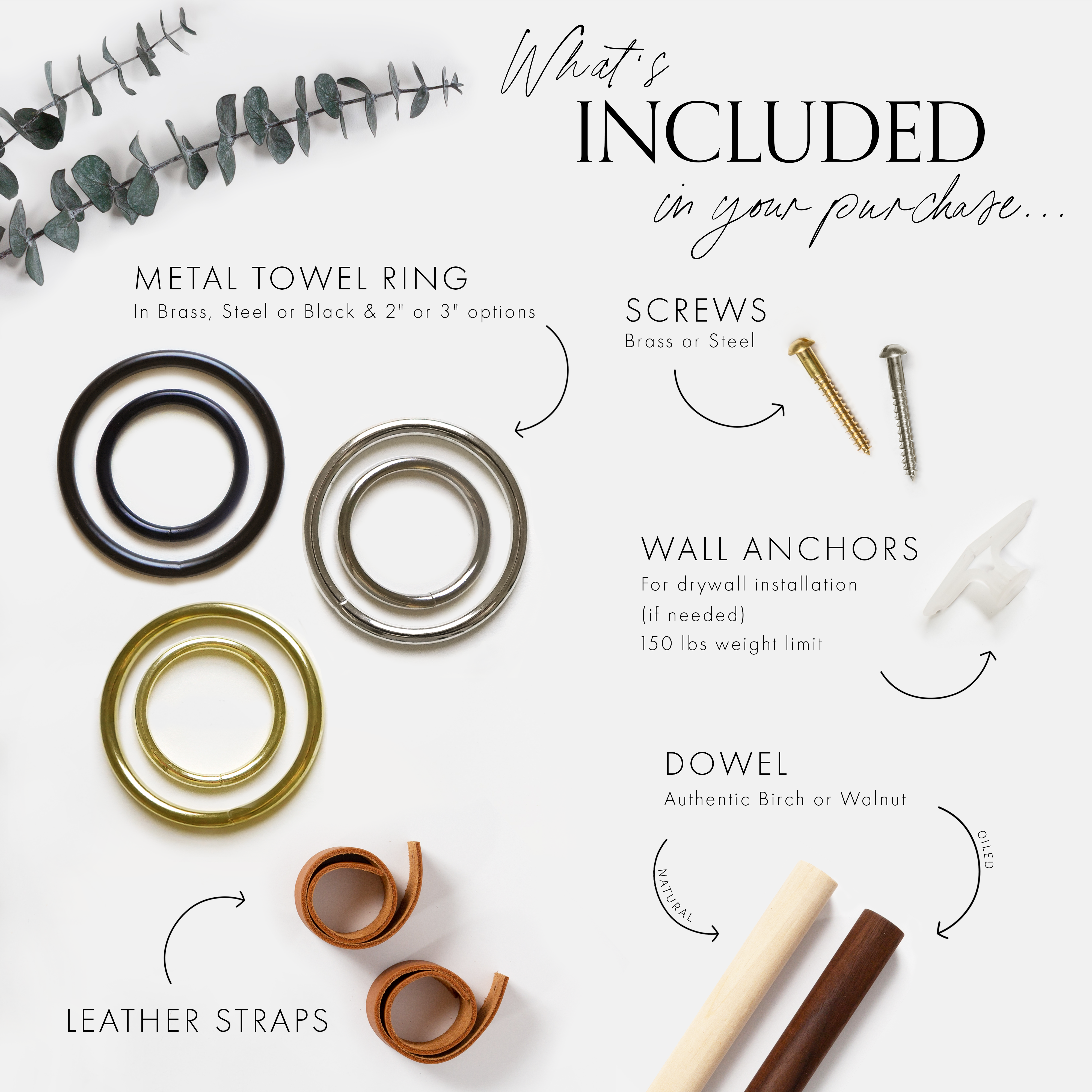 Keyaiira - Wholesale Towel Holder/Hanger - 2 Piece Bathroom Fixture Set [Flag End Style]3