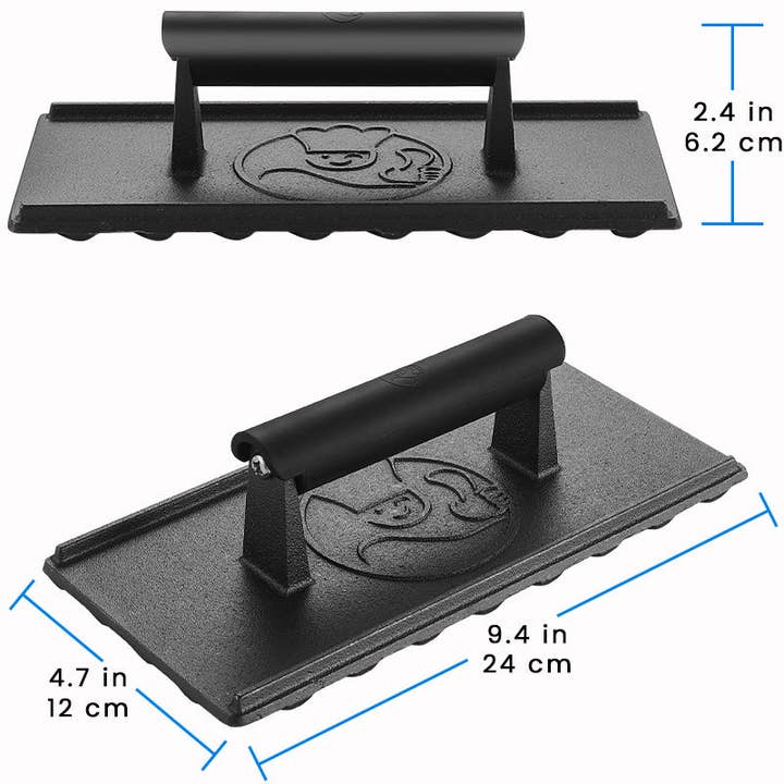 Gourmet Easy - Wholesale Kitchen Tool/Gadget - Cast Iron Grill Press3