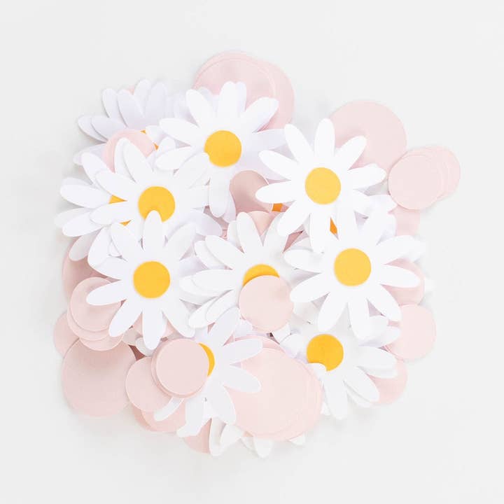 Daisy Confetti for wholesale by The Confetti Mixer