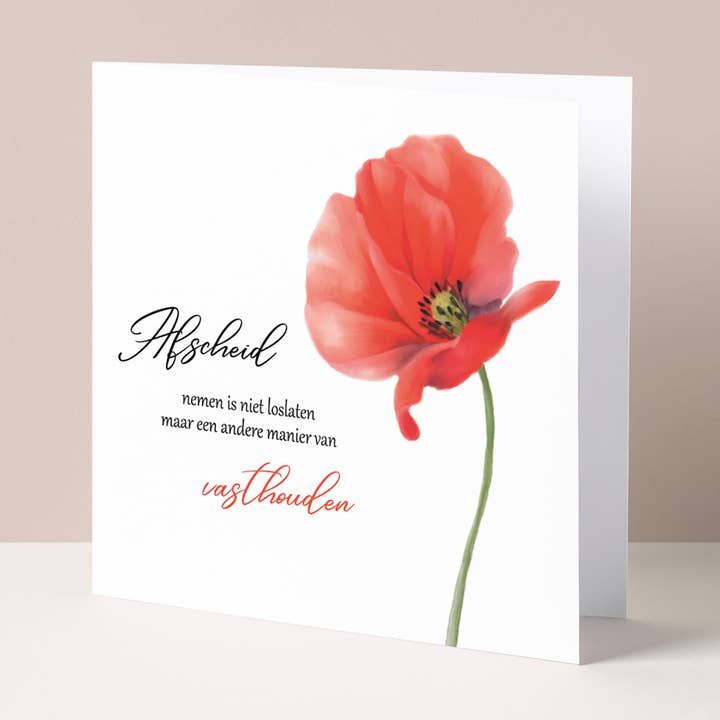Greeting card | Hold on for wholesale by Studio Poppybird