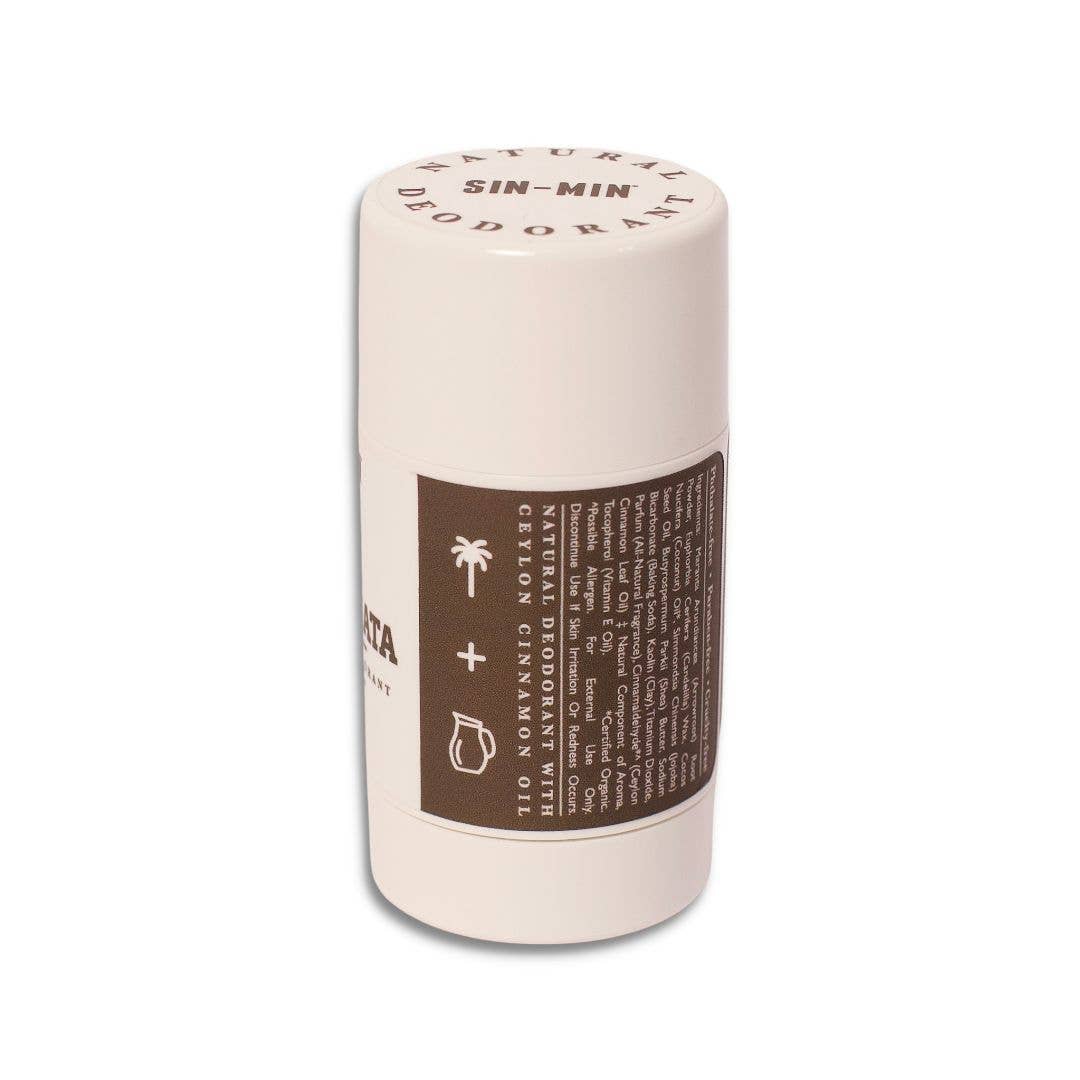 SIN-MIN - Wholesale Deodorant - Unisex - Cocochata Natural Deodorant (Aluminum-free + Travel Size)2