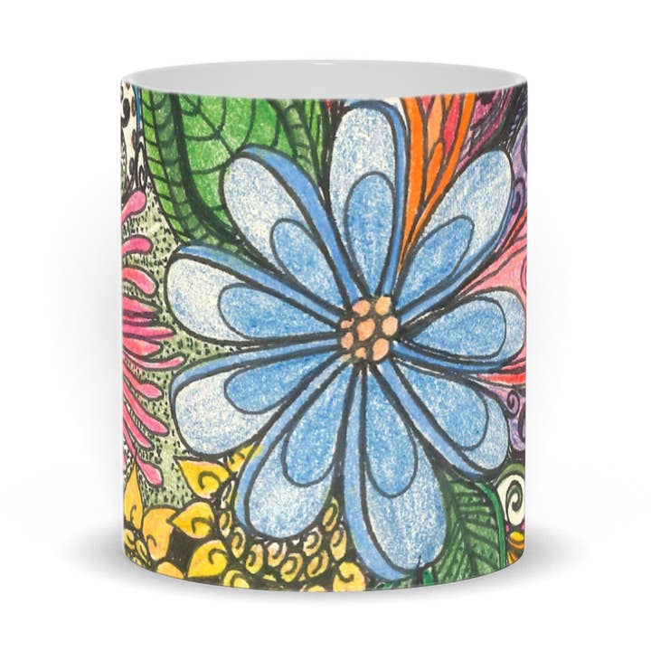 Tasses Beauté Bleue pour la vente par Mary O's Imagination