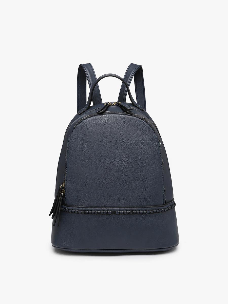 Jen & Co. - Wholesale Backpack - Women's - BP1985 Marty 2 Compartment Backpack w/ Stitch Detail12