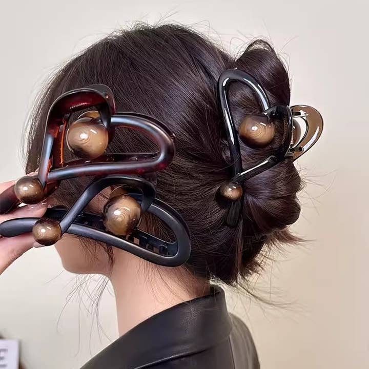 LadyJuneAccessories - Wholesale Hair Clip - Women's - Premium Tortoiseshell Hair Claw Clip, Hair Accessories