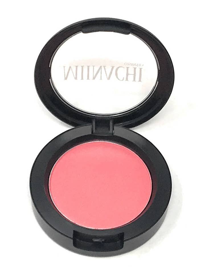 Single Pressed Blush In The Shade Rosi Creamy Pink Medium Blusher for wholesale by Miinachi Cosmetics