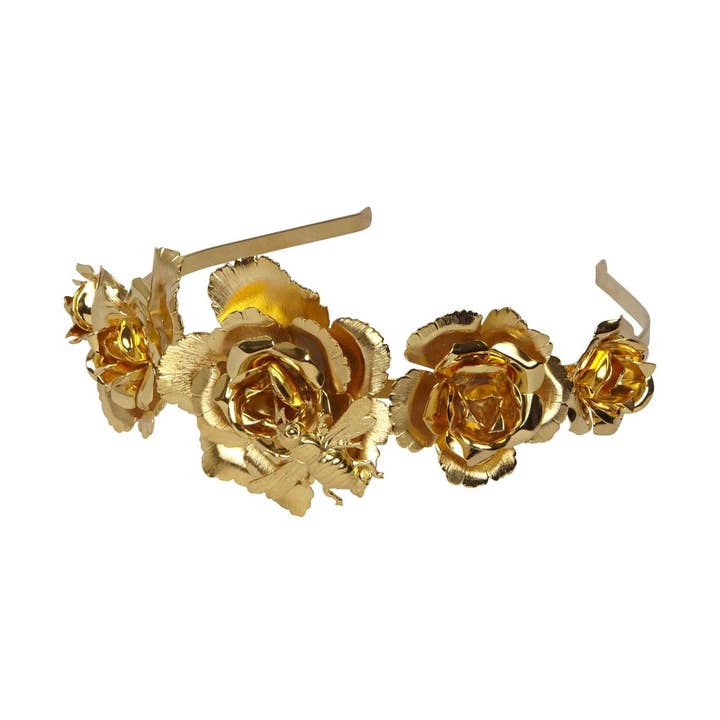 SERRE-TÊTE ABEILLE PIVOINE pour la vente par MORDEKAI