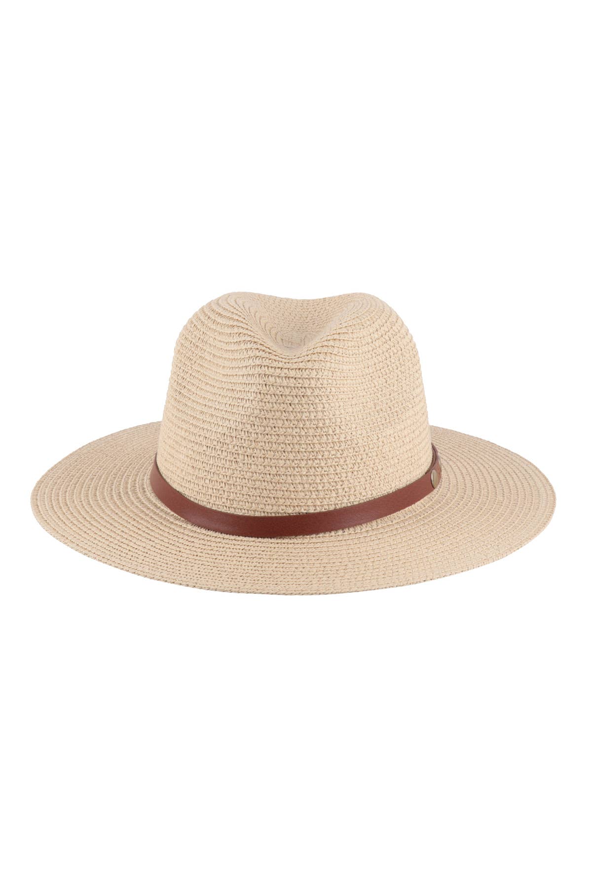 MYS Wholesale Inc - Wholesale Straw Hat - Women's - Panama Brim Summer Hat With Leather Strap8