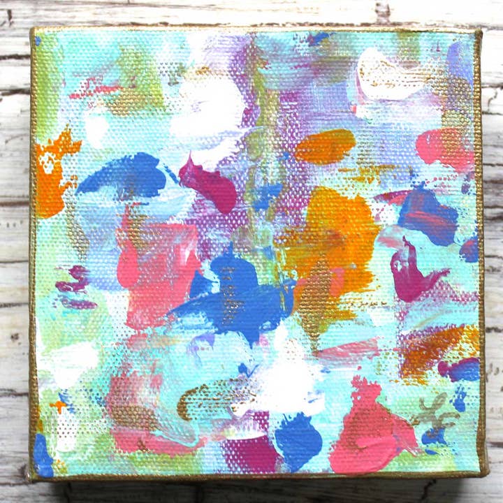Pintura abstracta tropical para venta al por mayor de Lemondaisy Design
