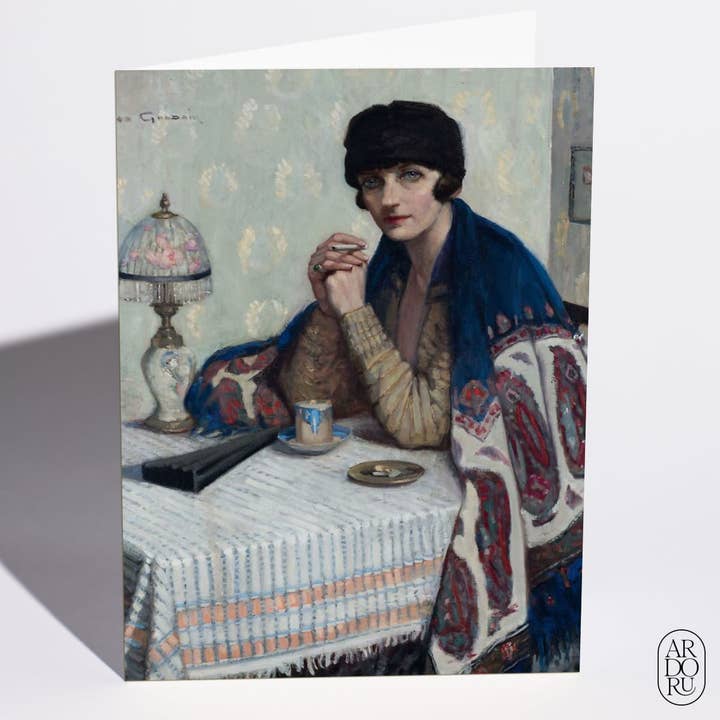 Love Card - "Girl With Cigarette (Rachel Dunn)" for wholesale by ArdorU