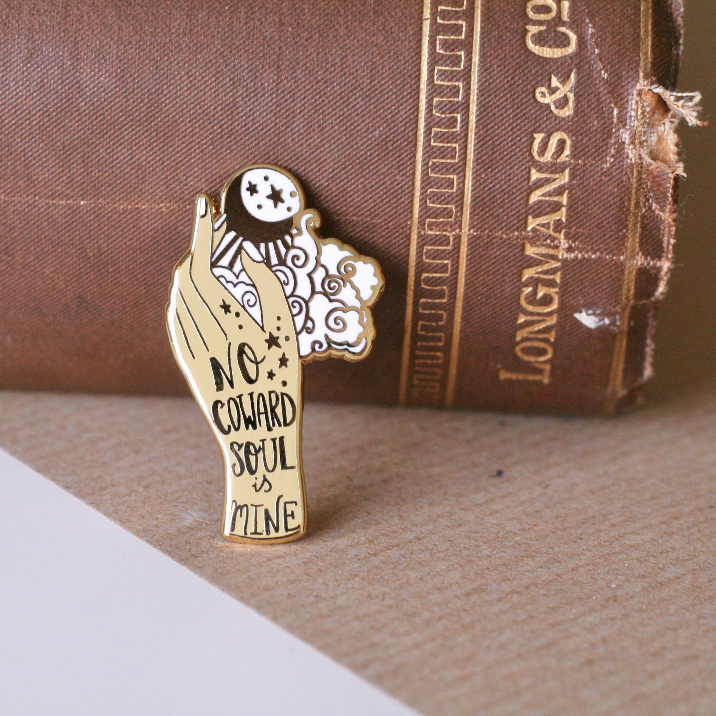 Laura Crow Illustration – wholesale Lapel pin/button – The Bronte Sisters Enamel Pin Set of Three5