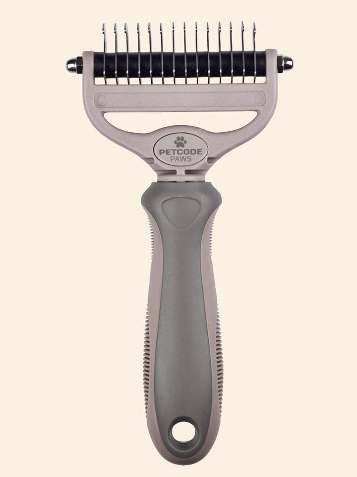 DUO GROOMER BRUSH + COMB IN ONE for wholesale by Petcode Paws