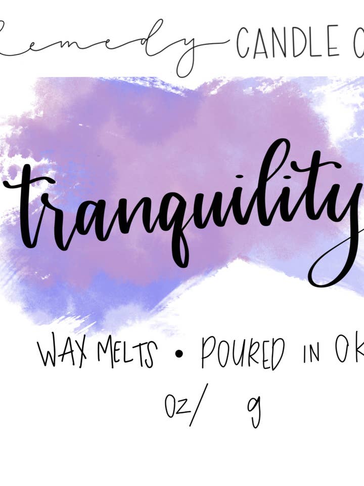 Tranquility Wax smelt voor wholesale door Remedy Candle Co