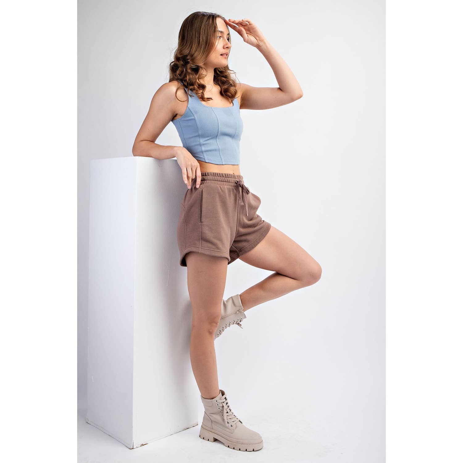 Rae Mode - Vente Short d'intérieur – femme - Short basique en French Terry74