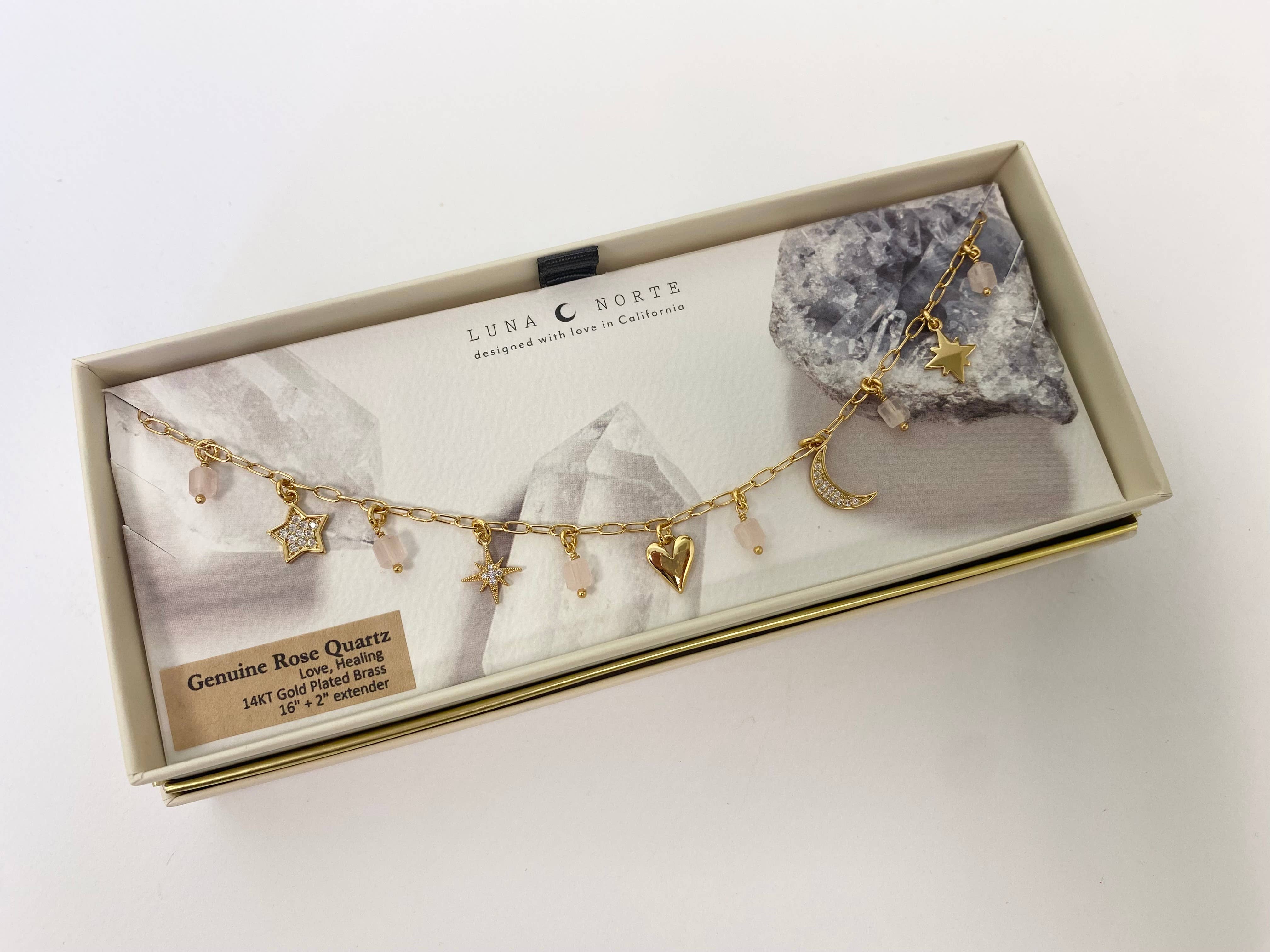 Luna Norte - Wholesale Pendant/Charm Necklace - Celestial Keepsake Charm Necklace4