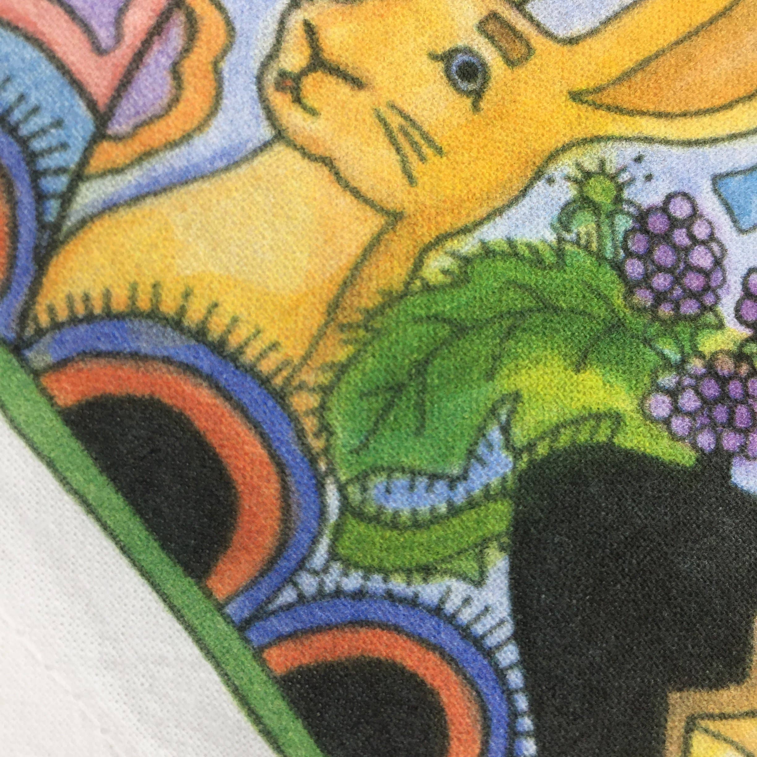 EarthArt International - Wholesale Tea Towel - Raccoon Flour Sack Towel2