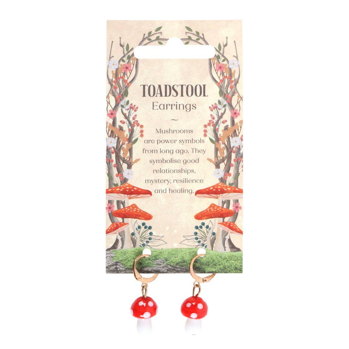 Something Different Wholesale - Vente Boucles d'oreilles pendantes - Boucles d'oreilles pendantes Toadstool1