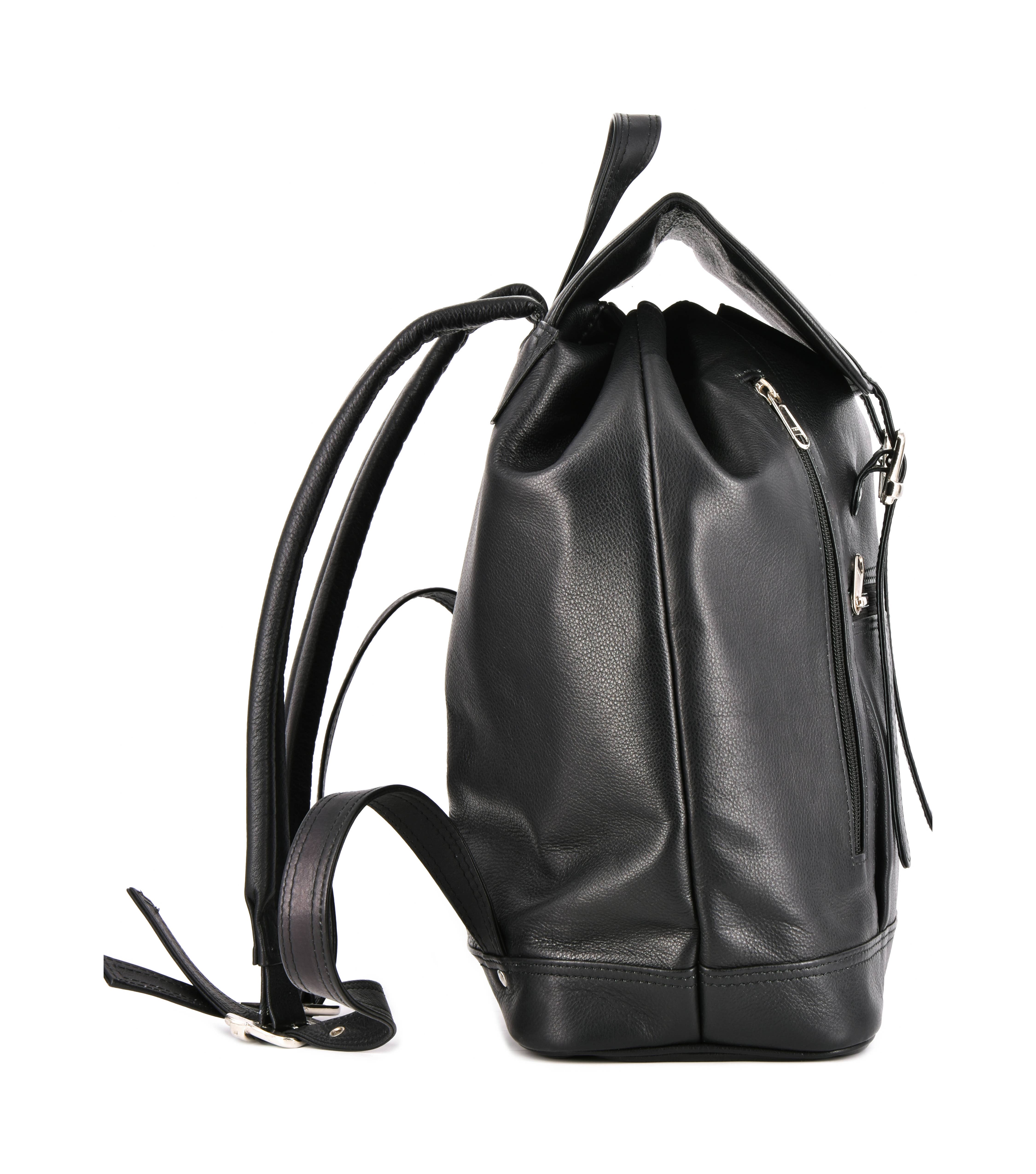 Ashlin Leather Boutique - Wholesale Backpack - Unisex - ASHLIN® | ZIPPERED COMPARTMENT BACKPACK | TUSCANY LEATHER2