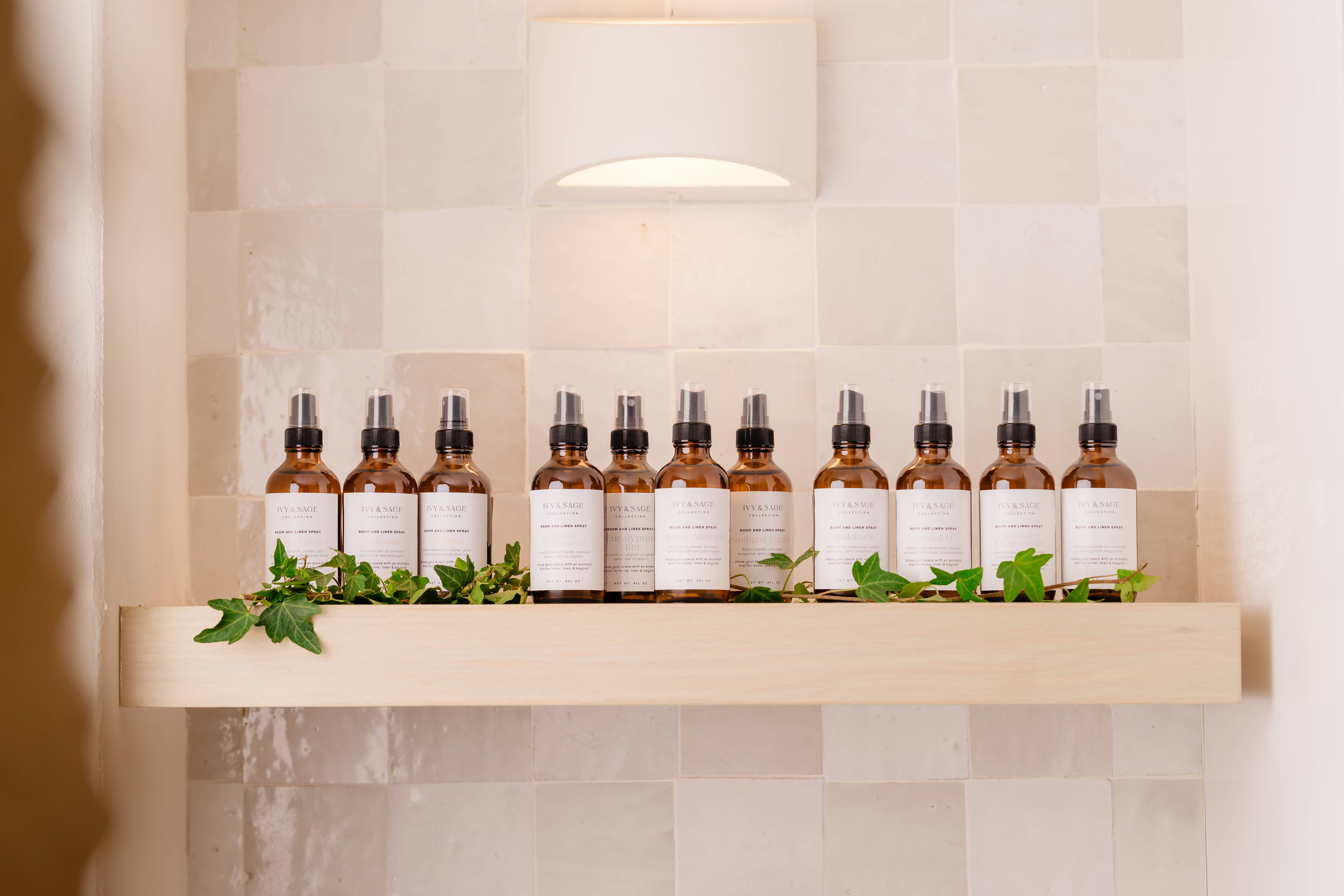 Ivy & Sage Collection – wholesale Room & linen spray – Room + Linen Spray – Eucalyptus Mint, Clean & Fresh7