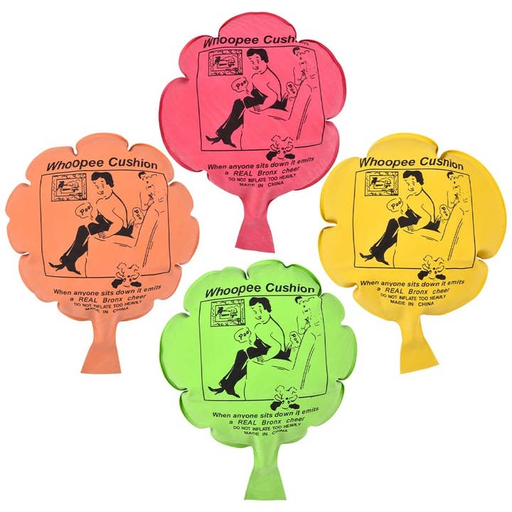 La Luna Bella - Toys - Wholesale Classic Toy - Kids - 8" Whoopee Cushion Asst Colors 24ct - LLB Toys3