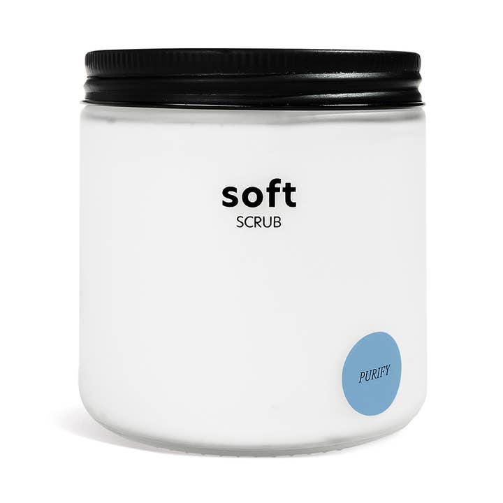 Soft Scrub 16oz (Glass Jar) for wholesale by Everneat
