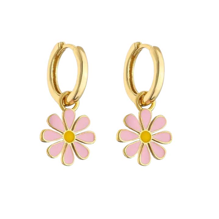 Rosabella pink earrings for wholesale by Rosies