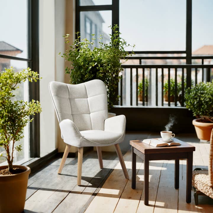 HOMYCASA DESIGN INC - Wholesale Chair - Elegant Upholstered Accent Chair