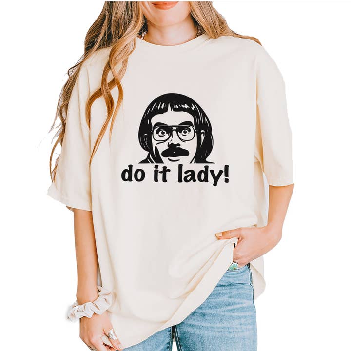 Do It Lady Viral Chit Meme Vintage Soft Unisex T-shirt for wholesale by Expression Tees