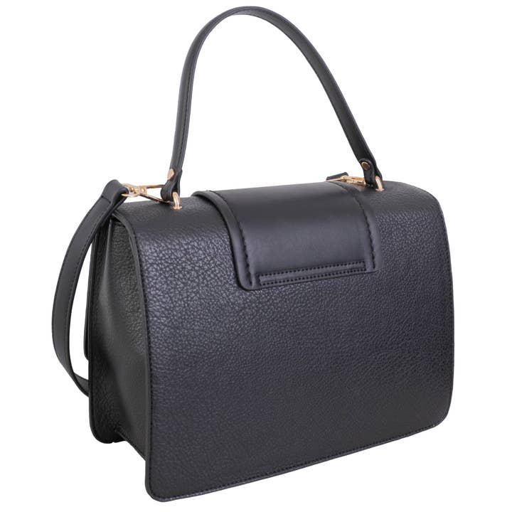 Magid – Großhandel Umhängetasche - Damen – Magid Ellen Tracy Umhängetasche mit genarbtem Leder und Klappe4