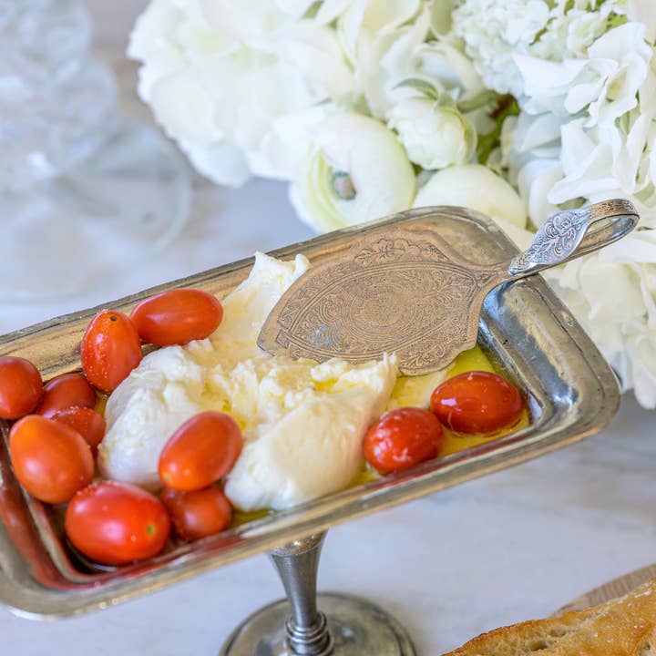 Arte Italica & Crown Linen Designs - Wholesale Serving Utensil - Vintage Mini Cake Server2