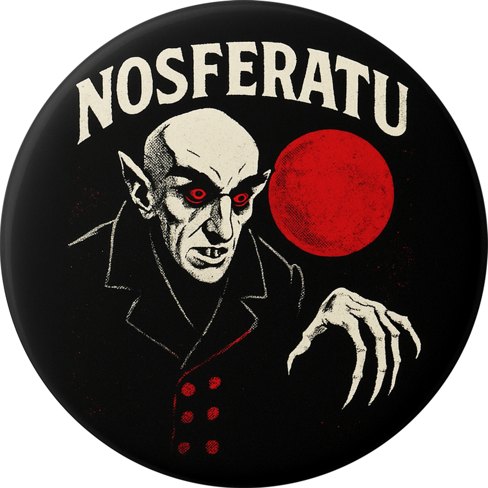 Square Deal Recordings & Supplies - Wholesale Magnet - Magnet - Nosferatu With Red Moon0
