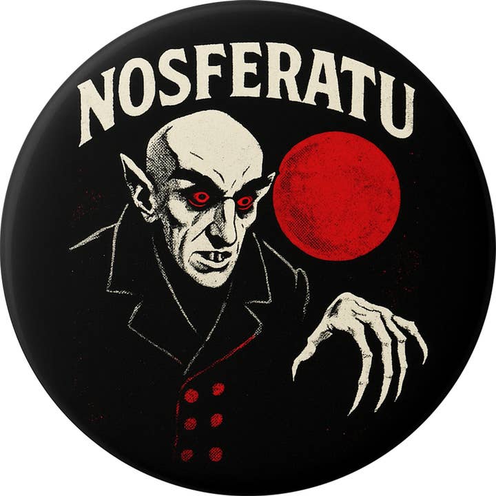 Square Deal Recordings & Supplies - Wholesale Magnet - Magnet - Nosferatu With Red Moon