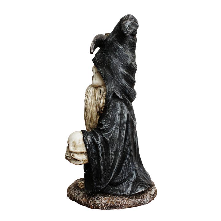 OrnamentallyYou - Wholesale Decorative Figurine - Grim Reaper Gnome Figurine 7", Gothic Occult Statue Decor4